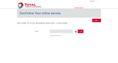 Desktop Screenshot of doconline.total.com